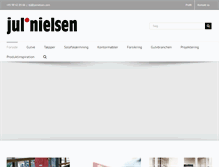 Tablet Screenshot of jul-nielsen.dk